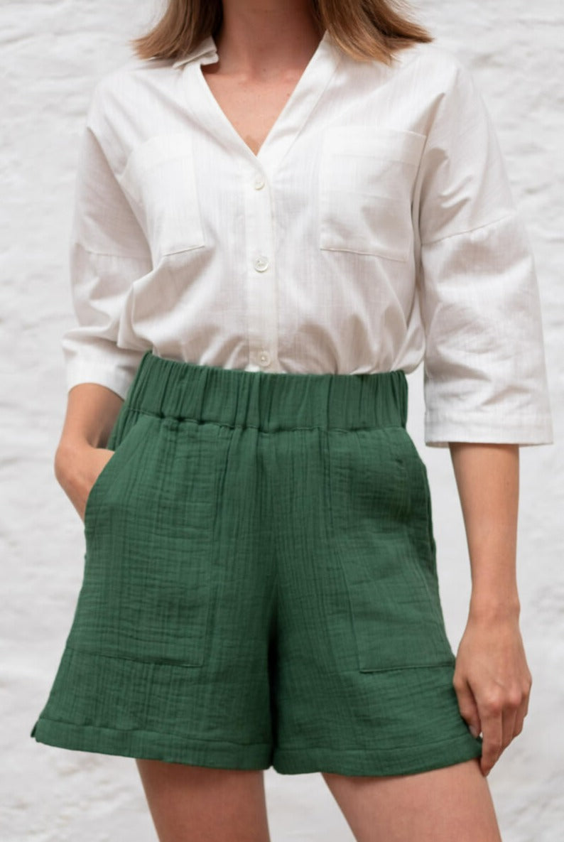 BIBICO Petra Day Shorts Green