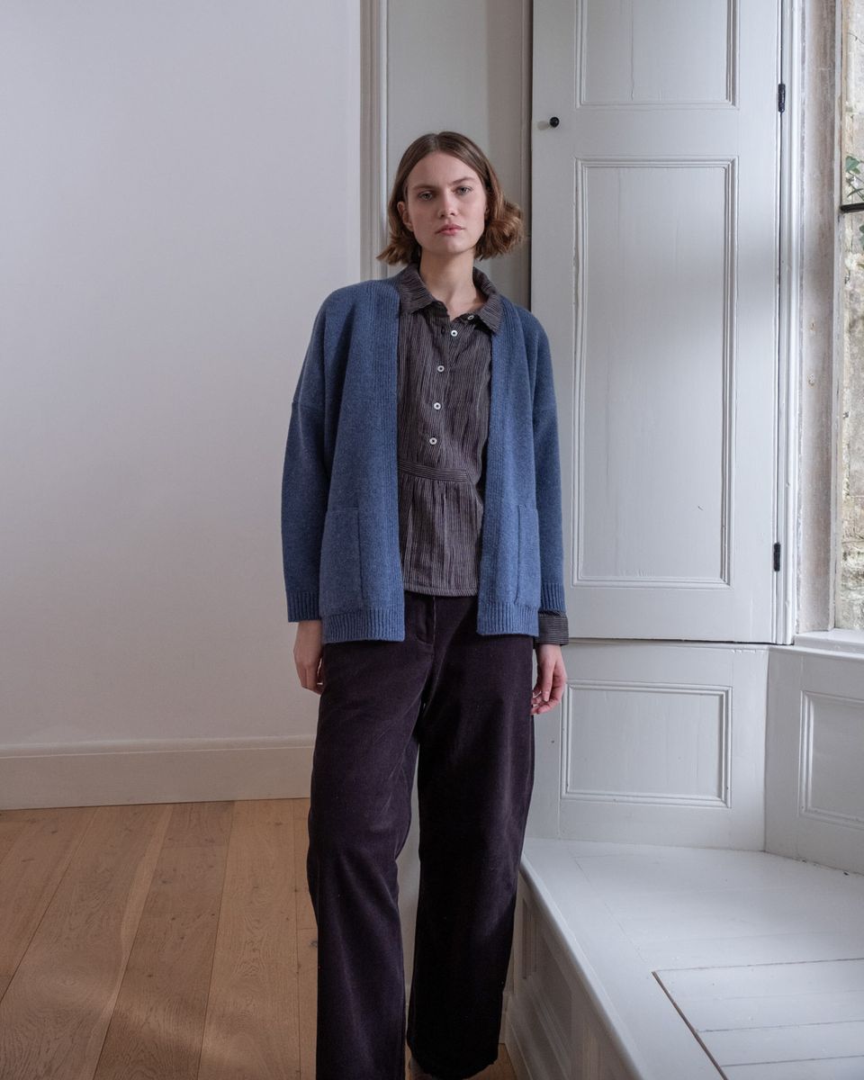 BIBICO Eve Coat Cardigan in Monsoon