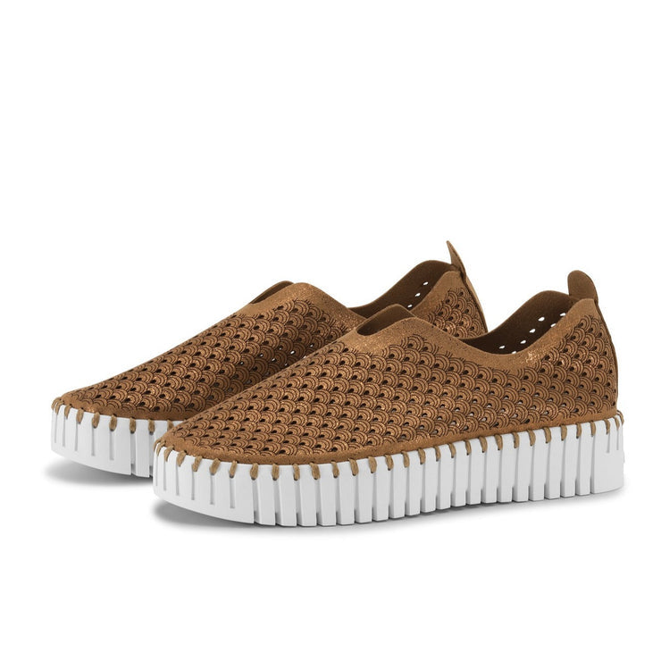 Ilse Jacobsen Platform Tulip Slip-On Shimmer