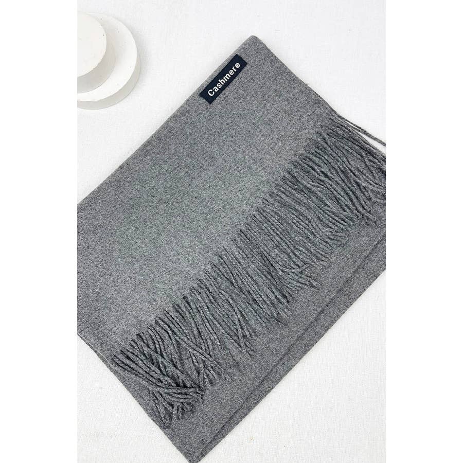 Love and Repeat Solid Cashmere Scarf