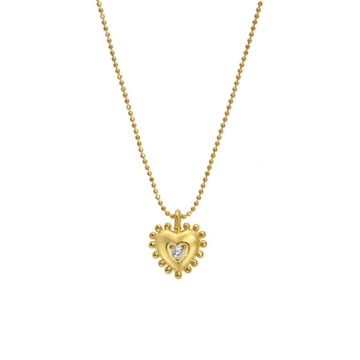 SAHIRA Courtney Heart Necklace