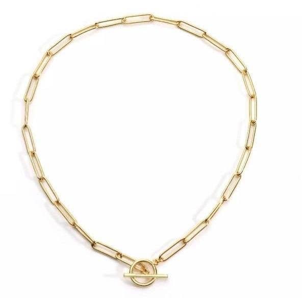 SAHIRA Bella Toggle Choker Gold