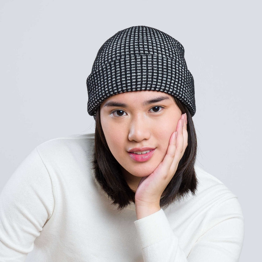 Verloop Simple Grid Knit Beanie