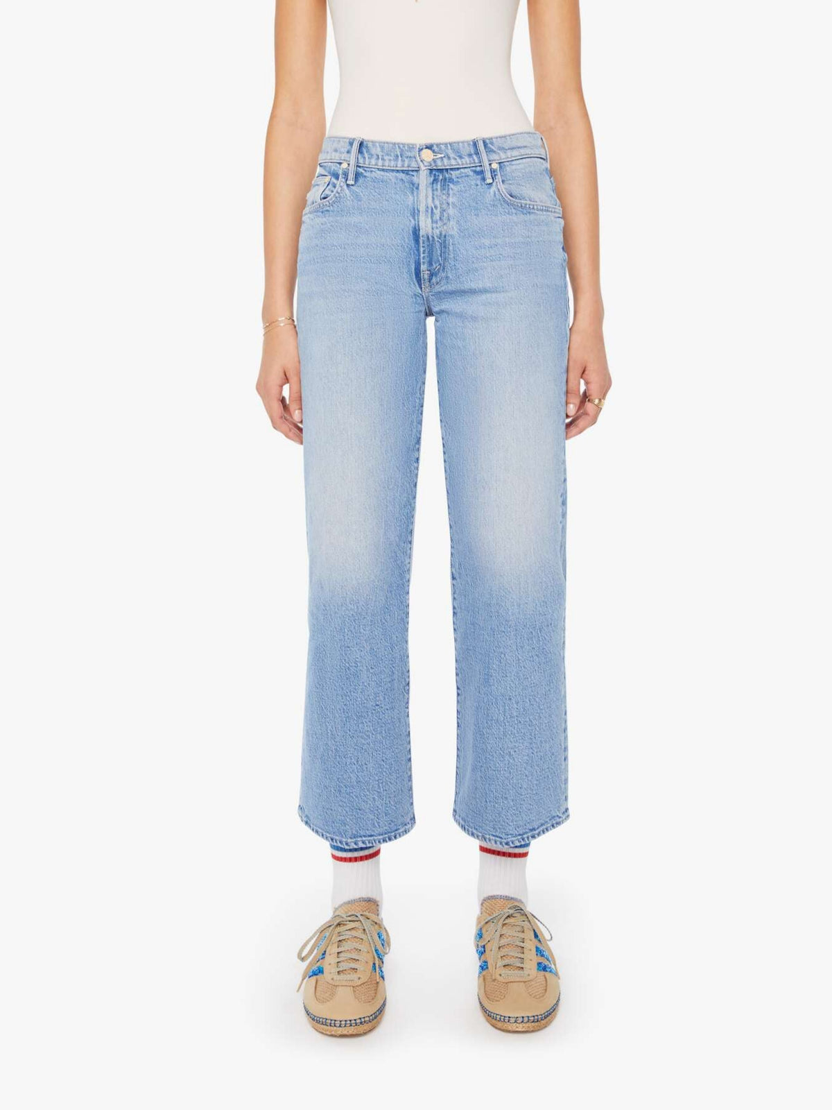 Mother The Mid Rise Maven Ankle in Magic School Bus