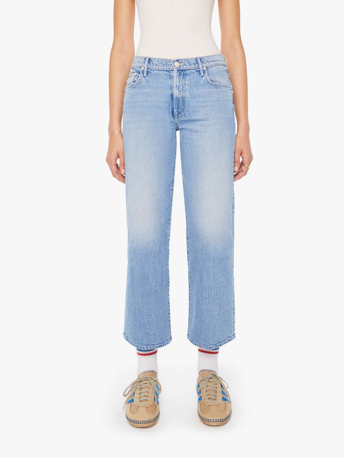 Mother The Mid Rise Maven Ankle in Magic School Bus