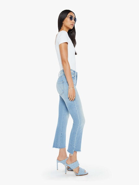 Mother Insider Crop Step Fray in Can You Dig It