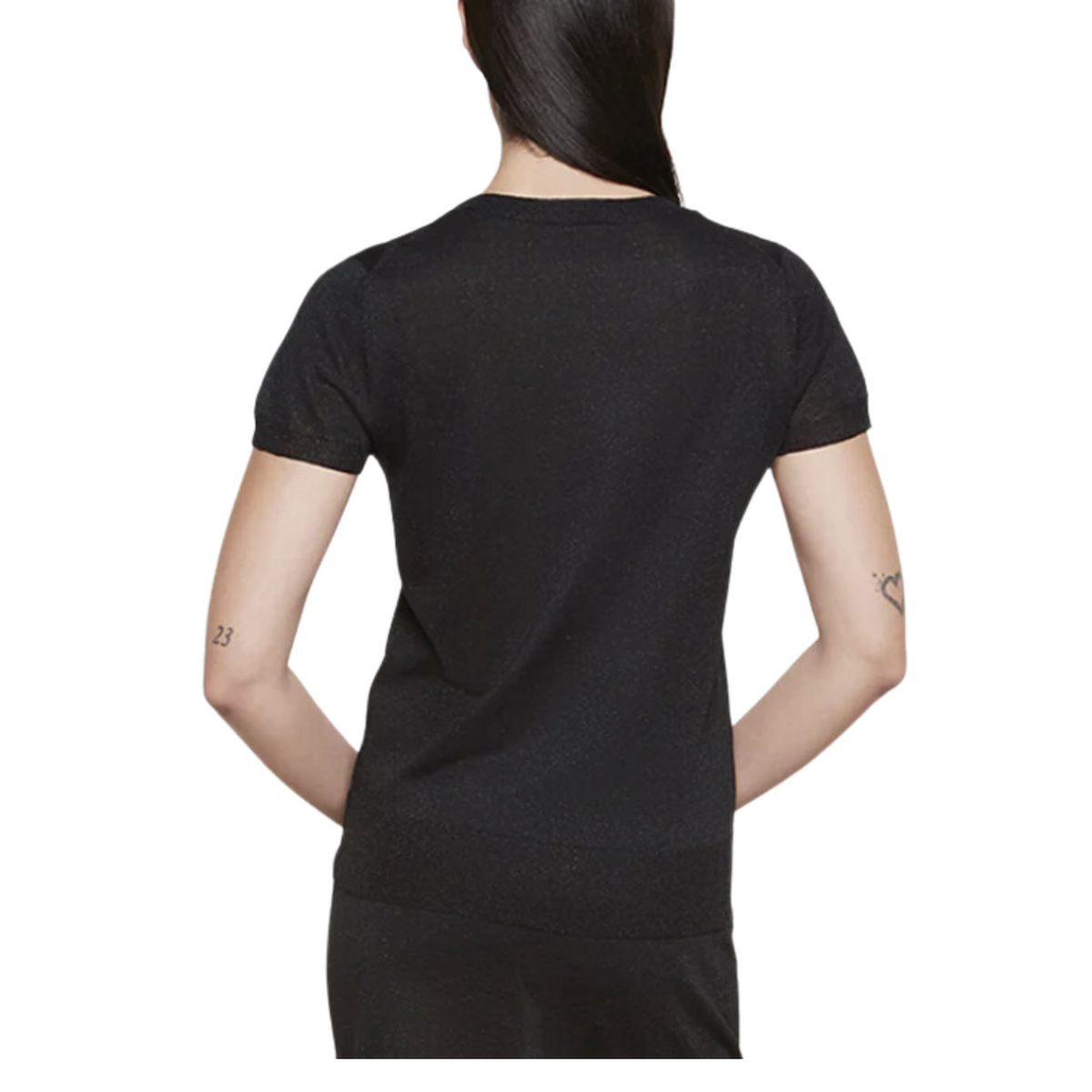 Enza Costa Lamé S/S Sweater