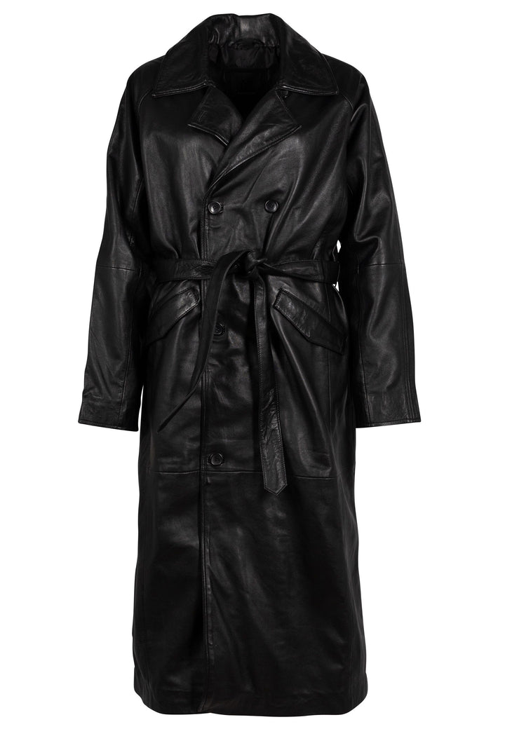 Mauritius Deniz OS Leather Trench Coat