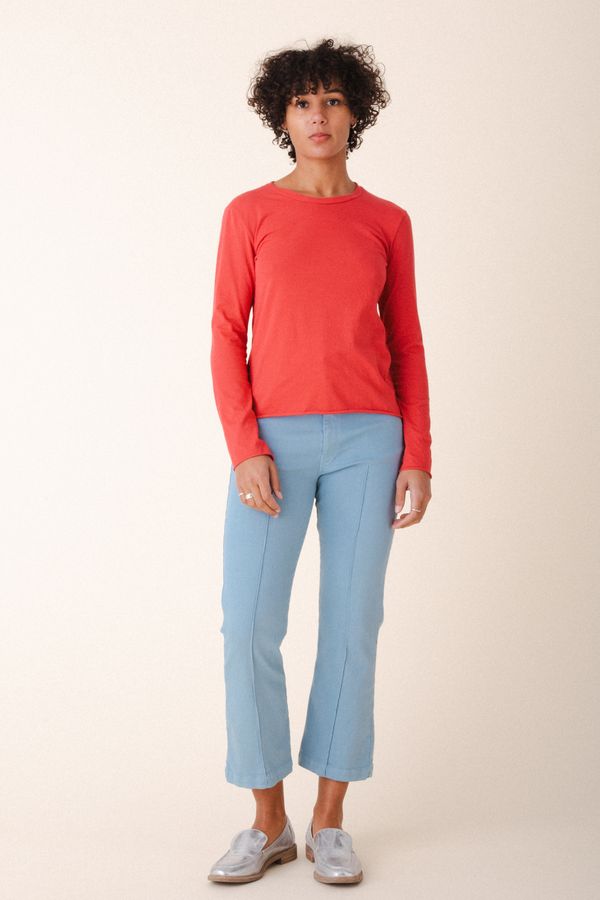 Prairie Underground LS Barre Tee Lipstick