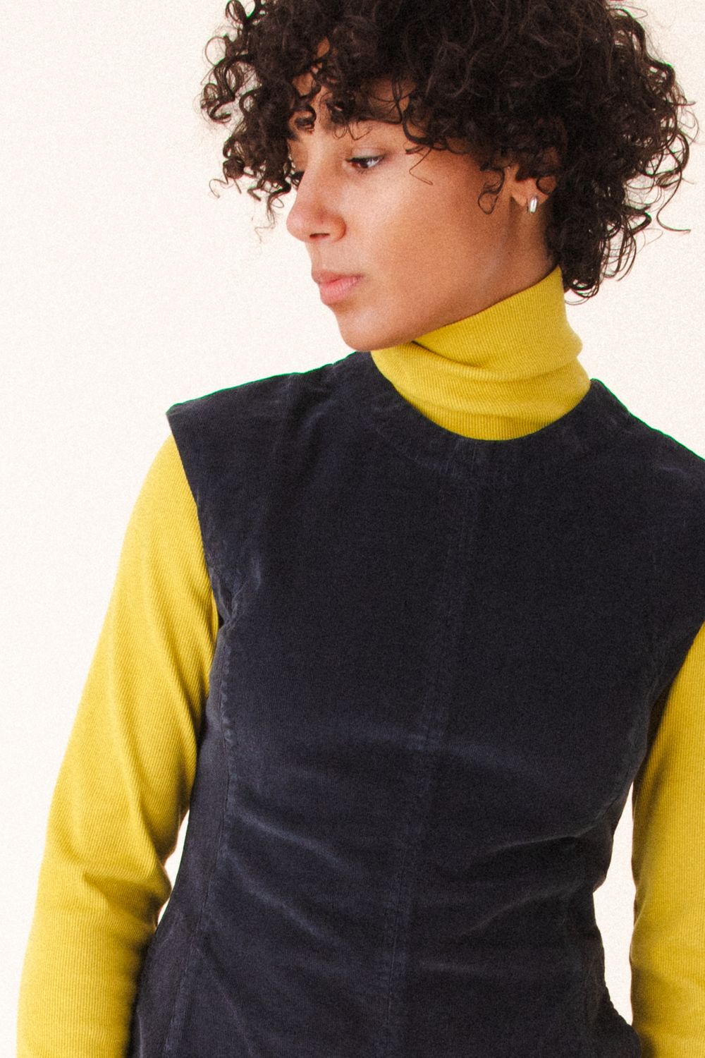 Prairie Underground Feel Form Dress Corduroy