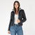 Mauritius Leather Lisa Leather Jacket Indigo