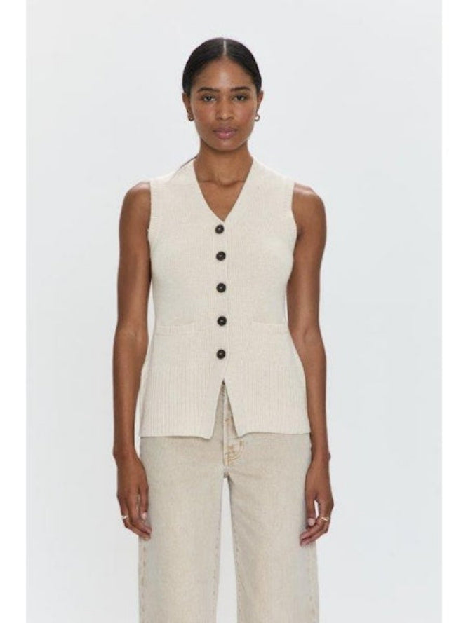 PISTOLA Audra Vest Soft Dove