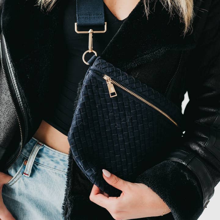 Pretty Simple Suede Westlyn Bum Bag