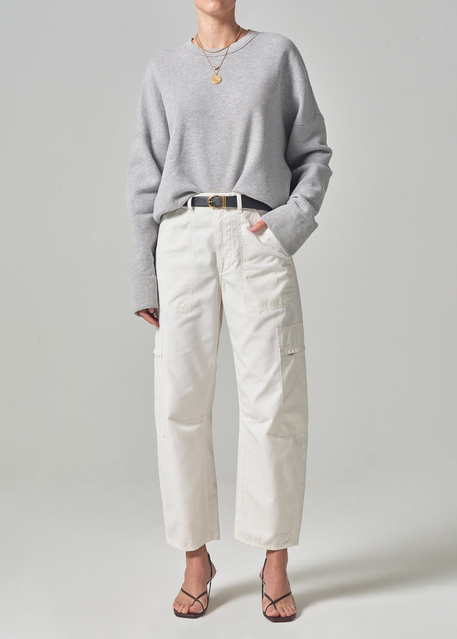 Citizens of Humanity Marcelle Low Slung Cargo in Sateen Night Flight 30