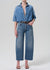 Citizens of Humanity Ayla Raw Hem Crop in Telegraph