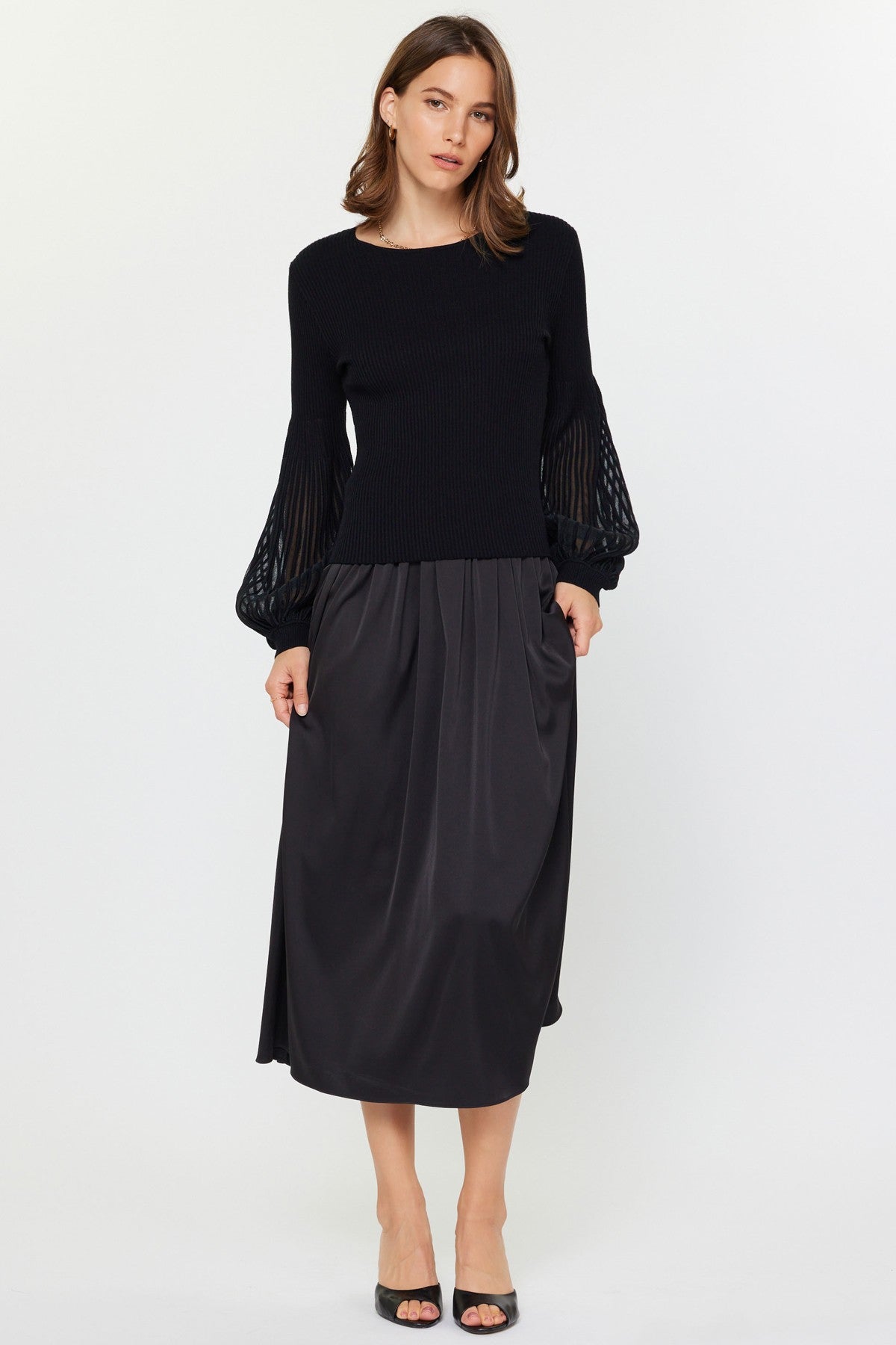 NYLAND Daisybelle LS Sweater and Dress Set