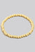 NYLAND Isolde Small Stainless Steel Ball Beaded Elastic Bracelet