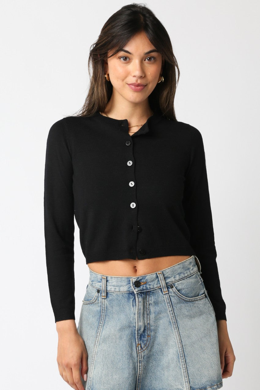 NYLAND Gianna Knit Top Black