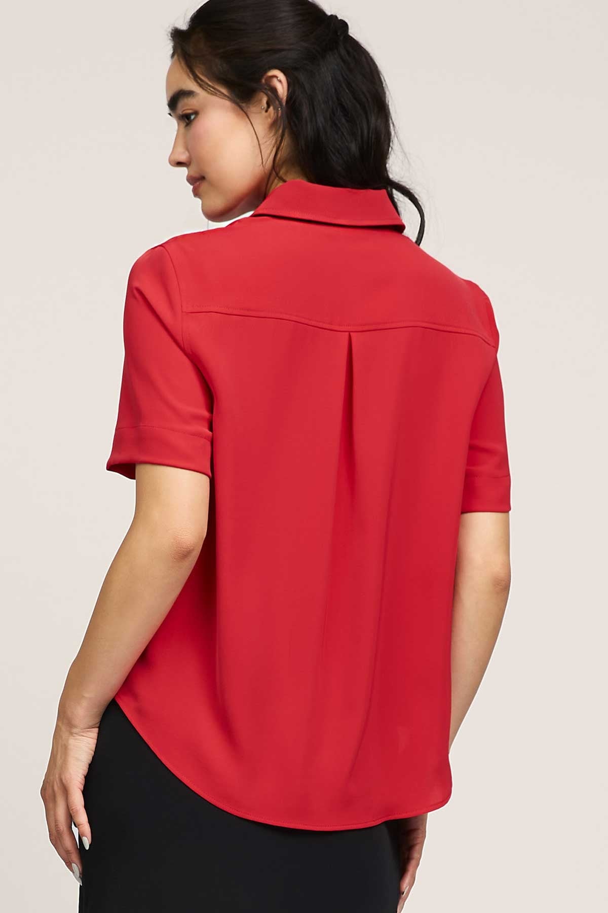 NYLAND Delore Half Sleeve Button Down Shirt