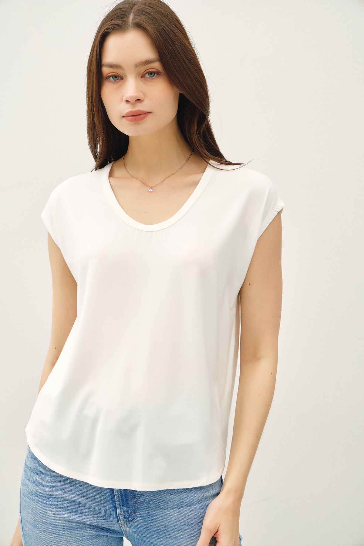 NYLAND Elanor Cap Sleeve Tee