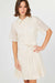 NYLAND Ursula SS Collar Button Down Dress