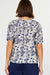 Gild Lian Floral Printed Half-sleeve Blouse