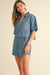 NYLAND Idaline Pocket Front Denim Shirt