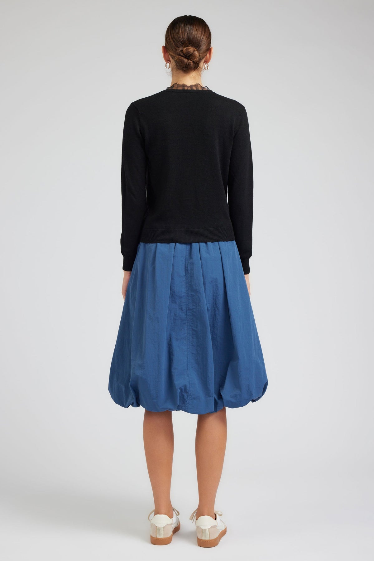 NYLAND Aspen V-Neck Lace Detail Sweater