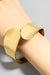 NYLAND Nyx Stainless Steel Flat Wrap Around Cuff Bracelet Two Tone