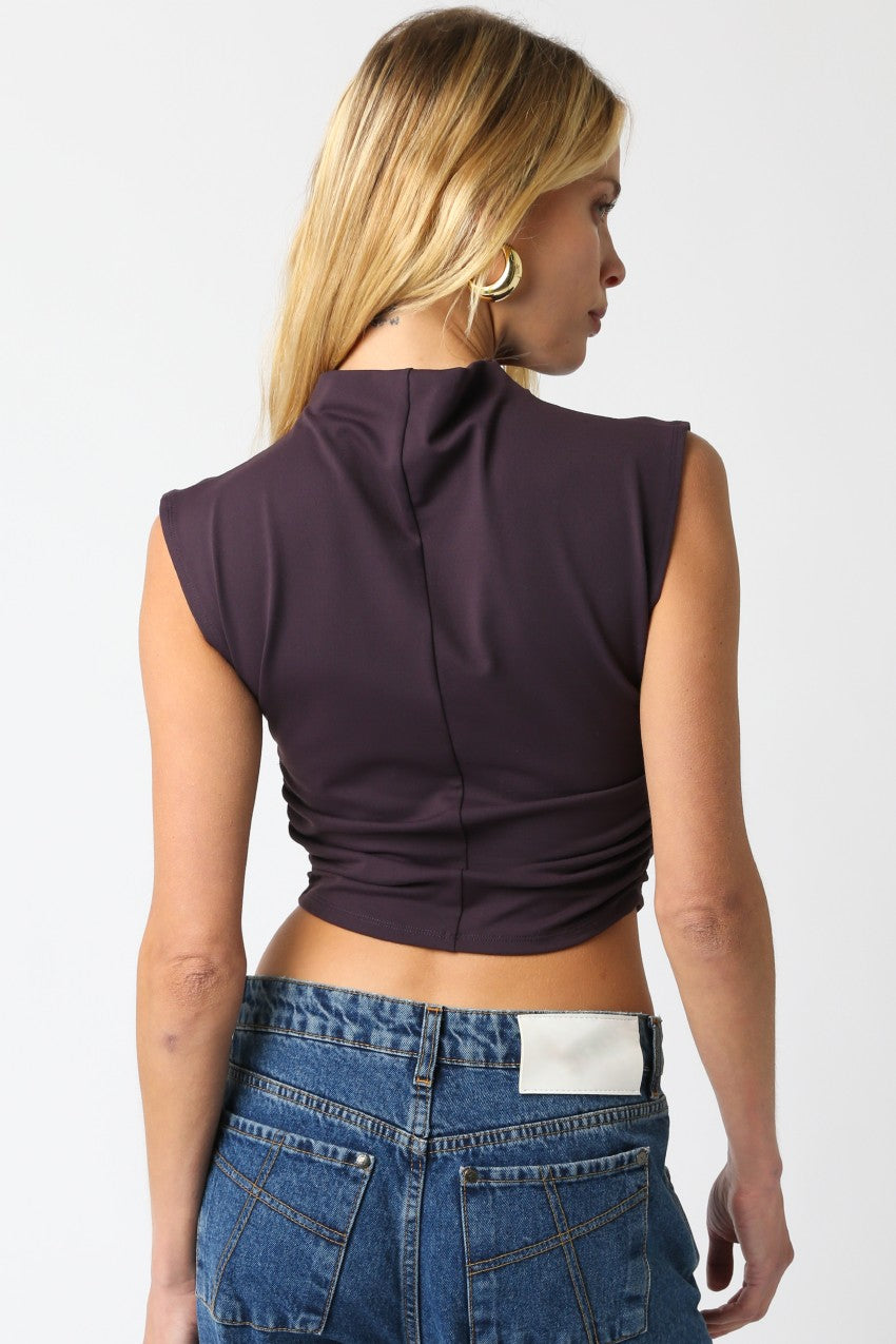 NYLAND Emeraude Cropped Top