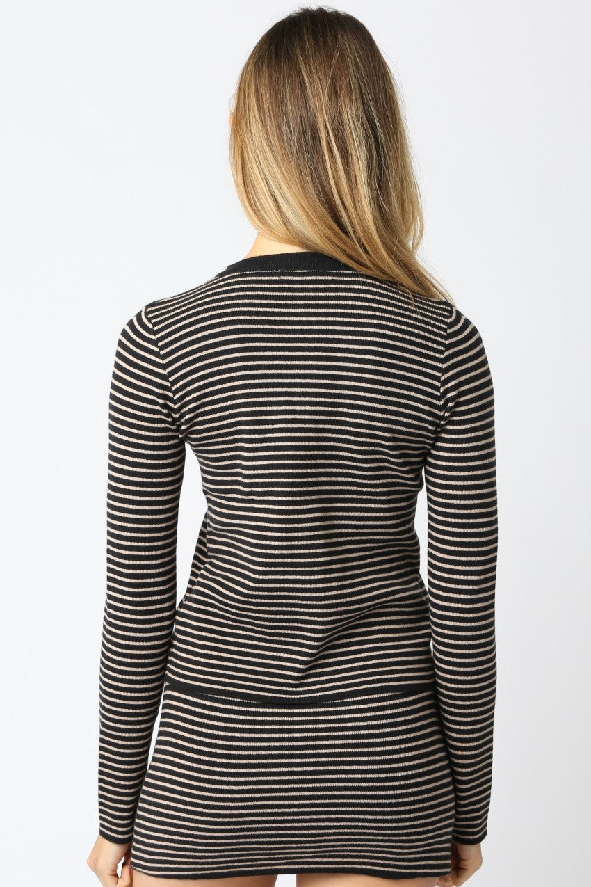 NYLAND Gretel Stripe Knit Top