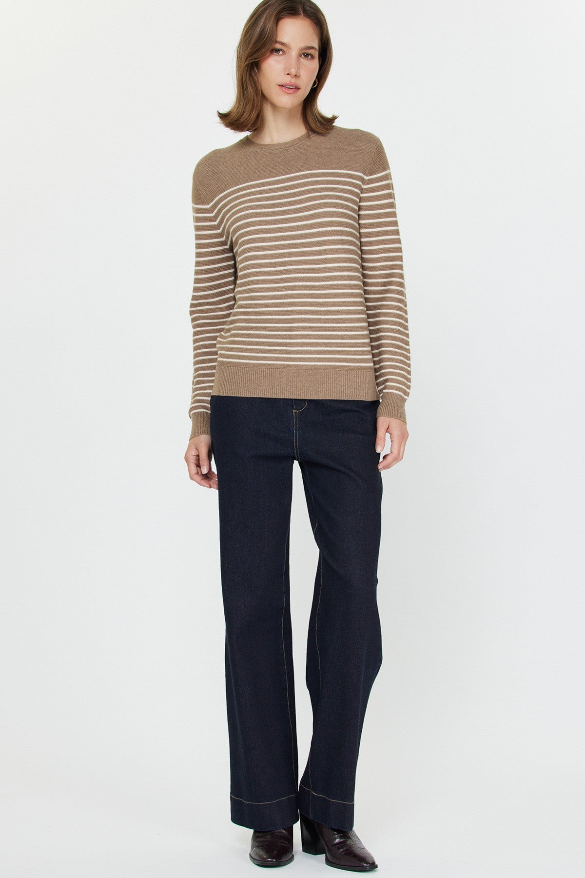 NYLAND Mercer Stripe Pull Over Sweater
