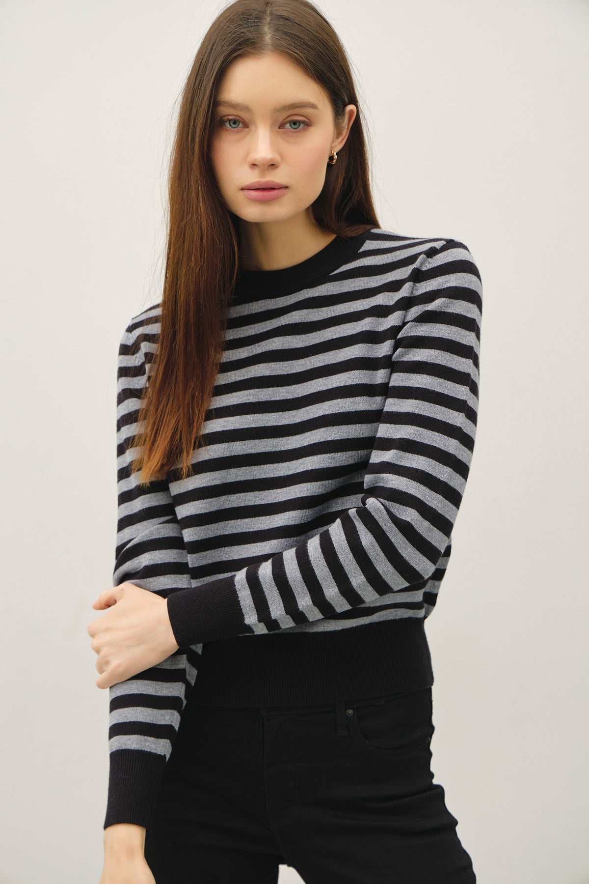 NYLAND Akari Sweater Black Charcoal