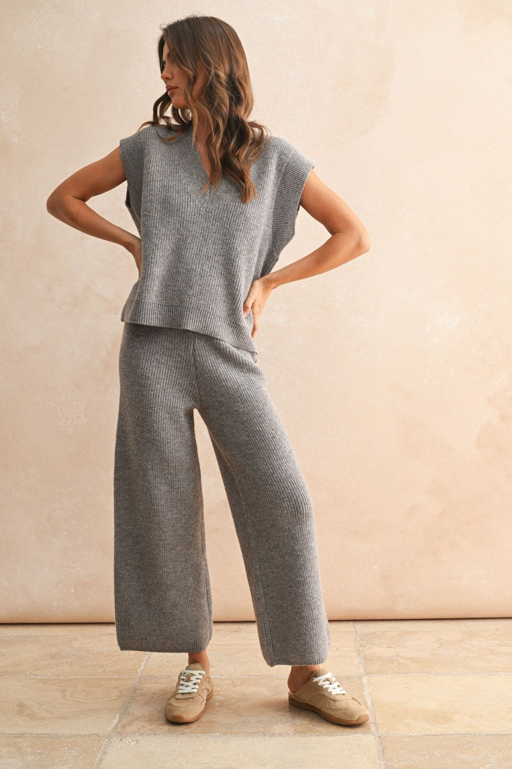 NYLAND Agnes V-Neck Sweater Vest