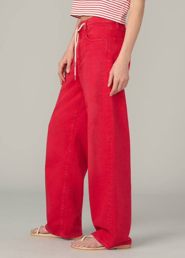 JOE&#39;S JEANS The Ryan Draw Cord in Cherry Red