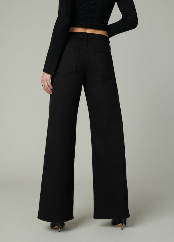 JOE&#39;S JEANS The Lou Lou Low Rise Wide Leg in Black