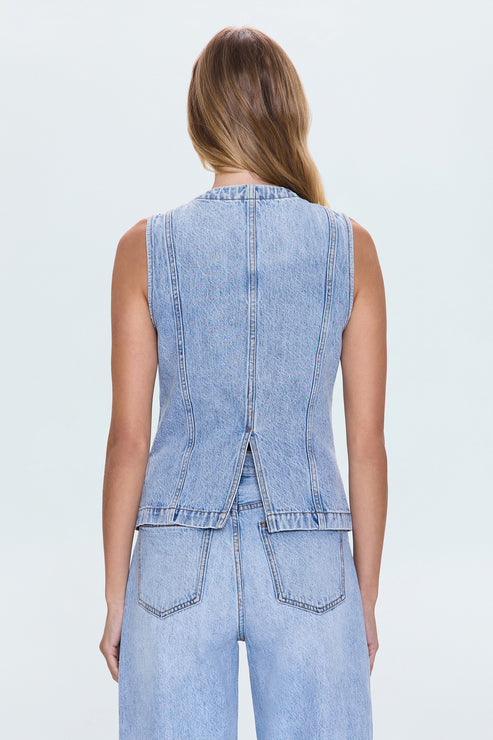 PISTOLA Gia Fitted Collarless Vest