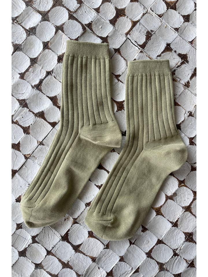 Le Bon Shoppe - Her Socks Mercerized Combed Cotton Rib