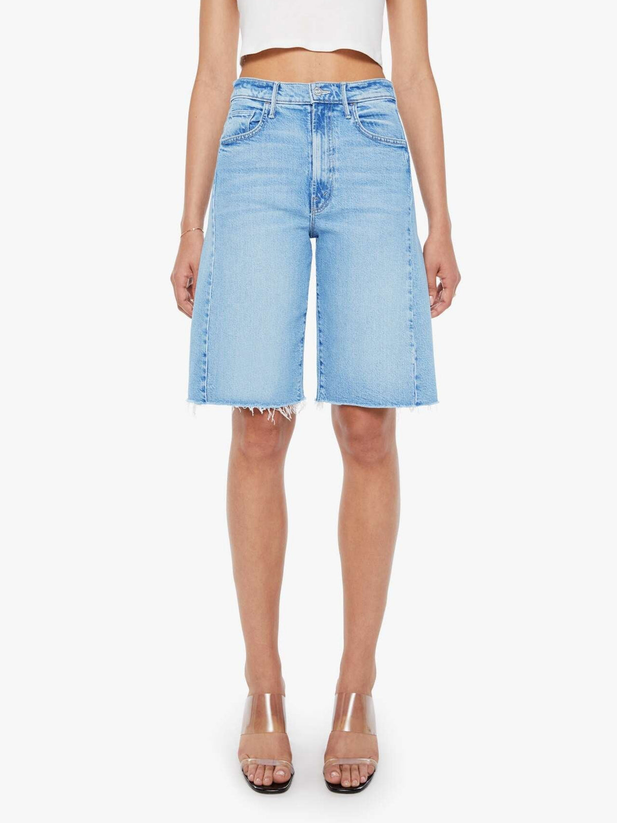 Mother The Half-Pipe Bermuda Fray in Sow Surreal