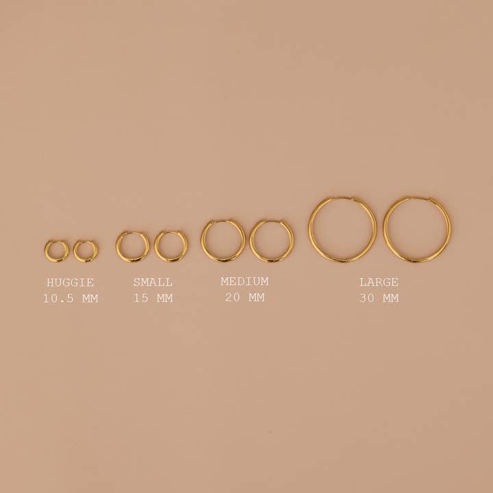 The Land of Salt Small Hoop Earrings