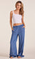 Bobi Wide Leg Pant in Medium Wash