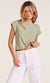 Bobi Rolled Cuff Boxy Tee