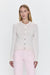 PISTOLA Taye Shrunken Cardigan Barely Pink
