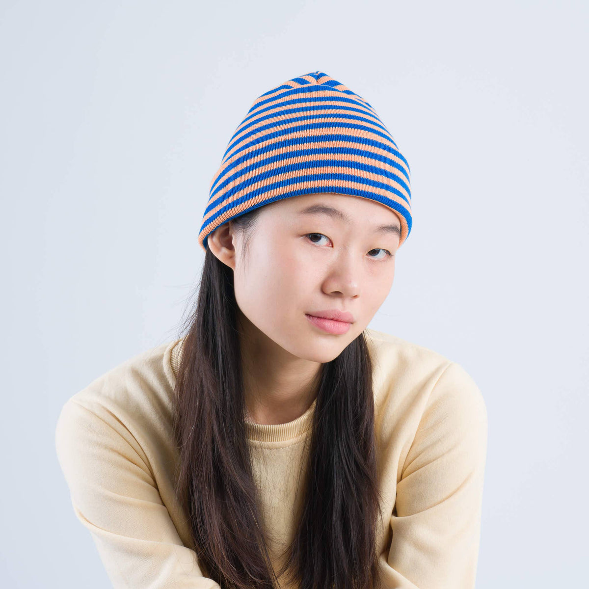Verloop Simple Stripe Knit Beanie