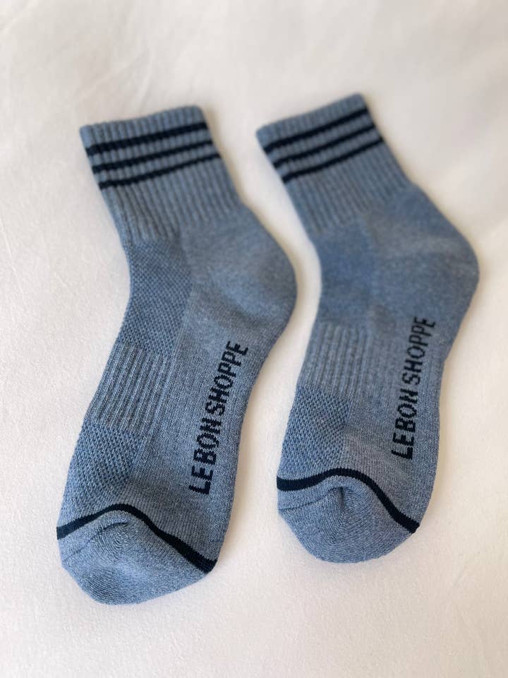 Le Bon Shoppe Girlfriend Socks Indigo