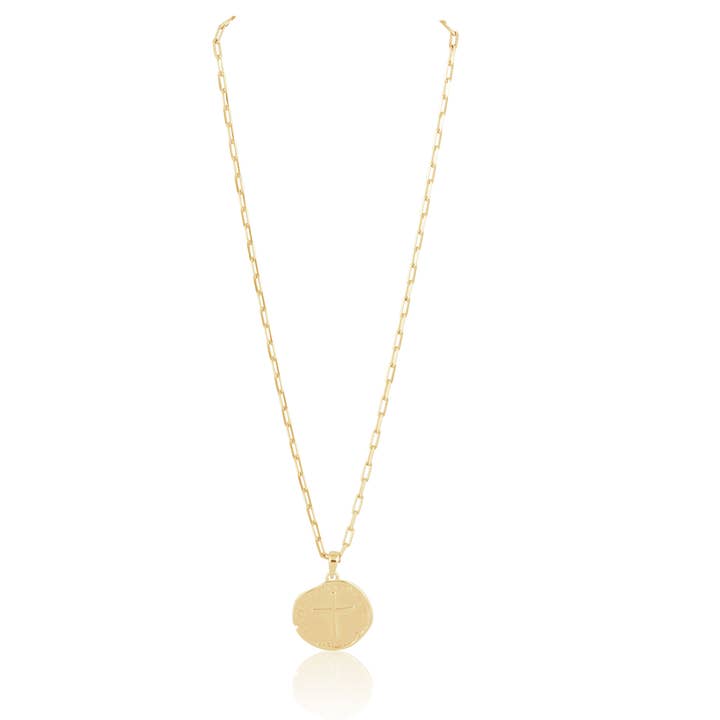 SAHIRA Amelia Coin Necklace - 30mm