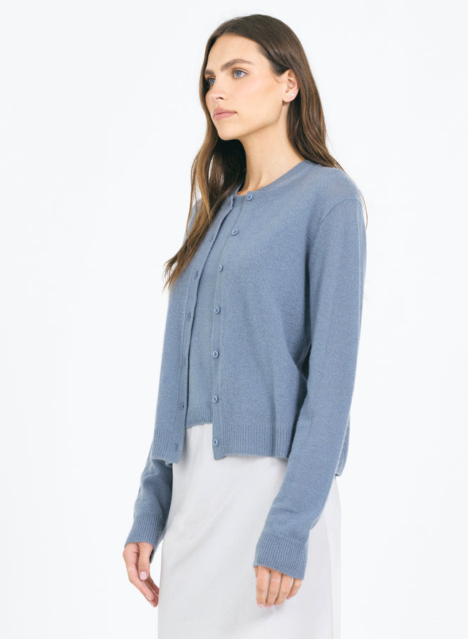 One Grey Day Forbes Cashmere Cardigan