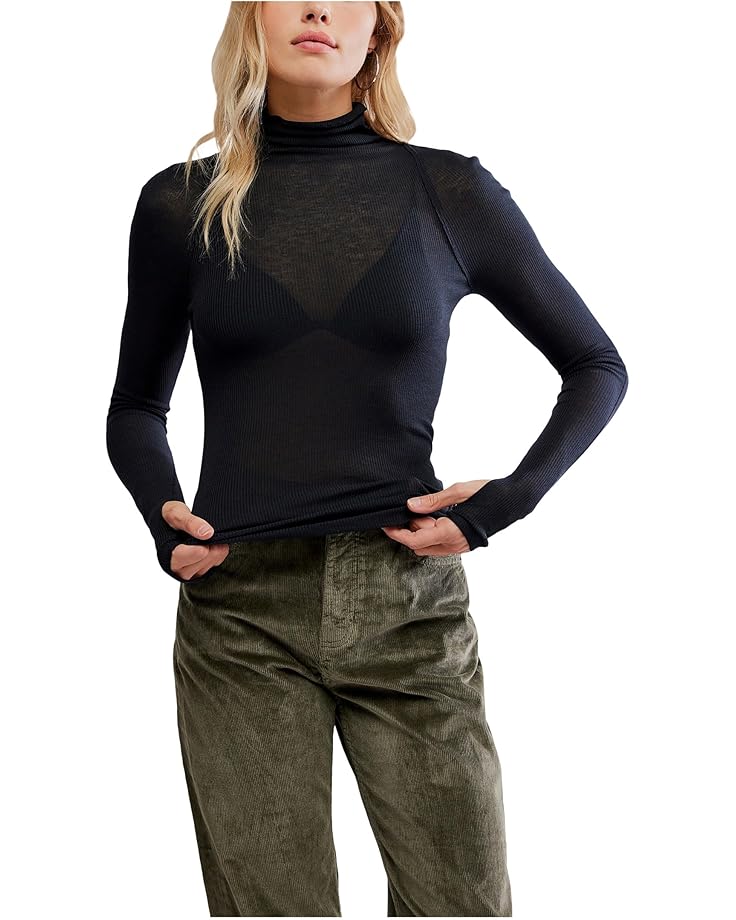 Free People Close to Home Layering Black