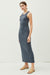 NYLAND Eren Ribbed Tank Maxi Dress