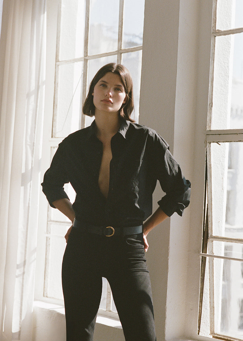 Citizens of Humanity Kayla Shirt in Black